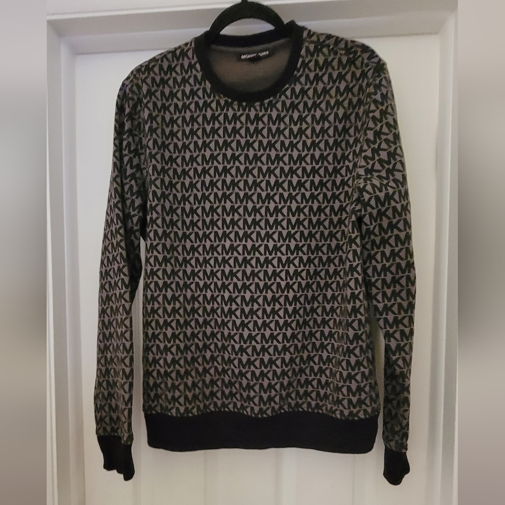 Michael Kors Crewneck "MK" Logo Sweater